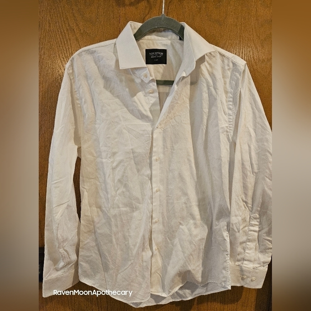 White Mens Dress Shirt